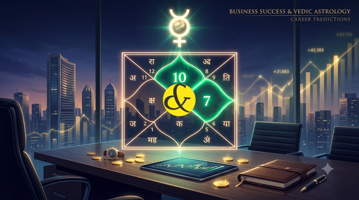 Astrological Yogas for Business Success: Will You Be an Entrepreneur? (कुंडली में व्यापार के योग)