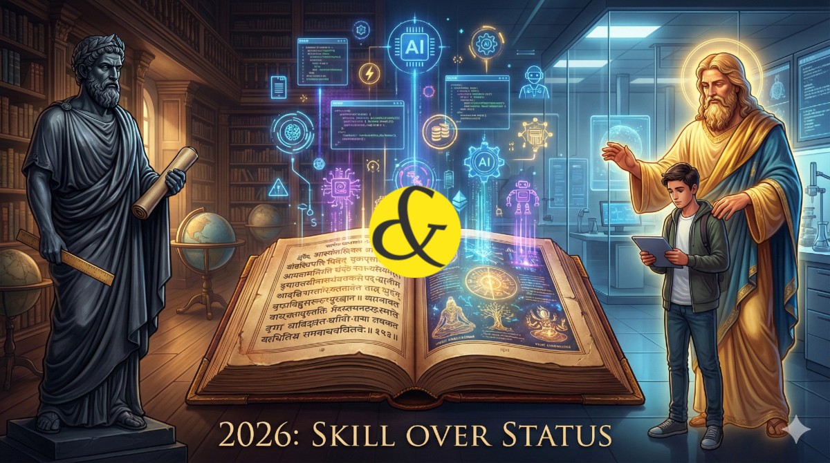 Astrological chart showing the shift from theoretical learning to applied skills in 2026.