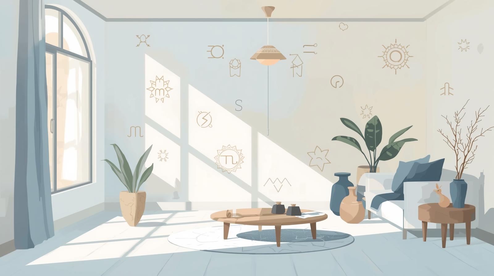 A digital illustration of Mumbai skyline with glowing zodiac signs in the sky, symbolizing astrology consultation and guidance across the city