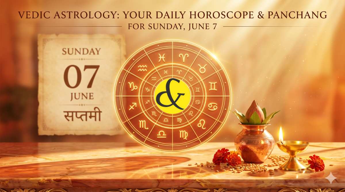 | Aaj Ka Rashifal daily horoscope and panchang 07 June 2026  |