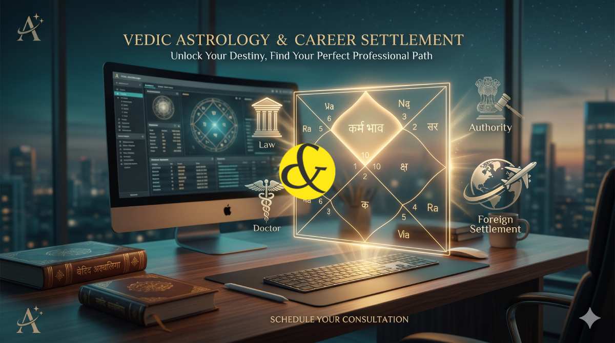 | Astrological birth chart highlighting 10th house career    |