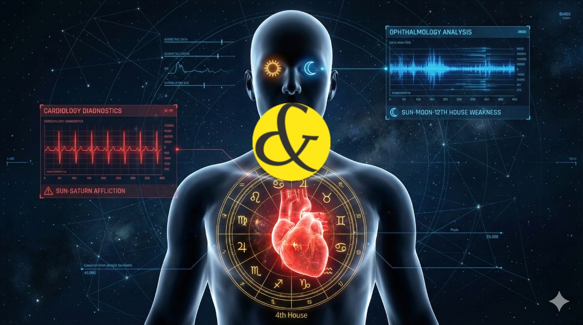 Medical Astrology: Predicting Heart Attacks & Eye Diseases (Sun, Moon & The 6th House)