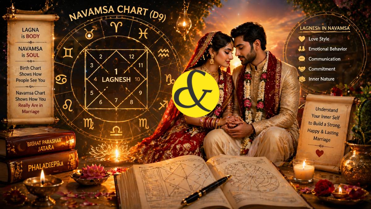 Navamsa Chart Secrets: Lagnesh & Your Real Behavior After Marriage