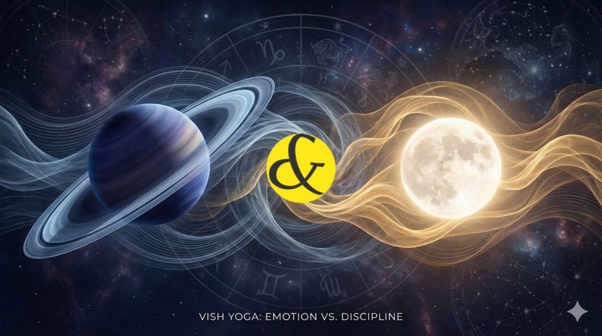 Saturn & Moon (Vish Yoga): The "Poison" That Cures?