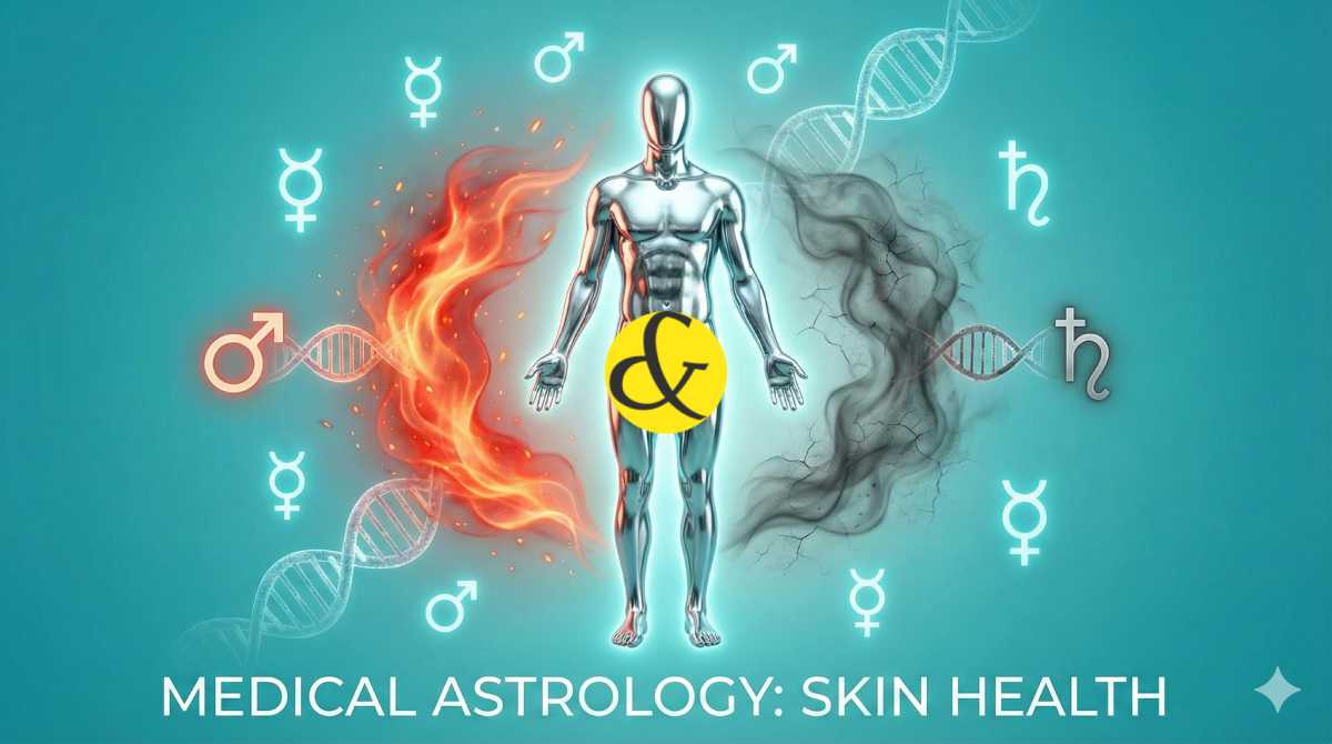 Skin Diseases in Astrology: Why Mercury & Mars Cause Eczema, Acne & Boils?