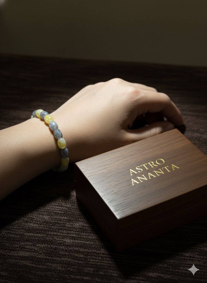 Yellow & Grey Cracked Agate - Gallery Image 2