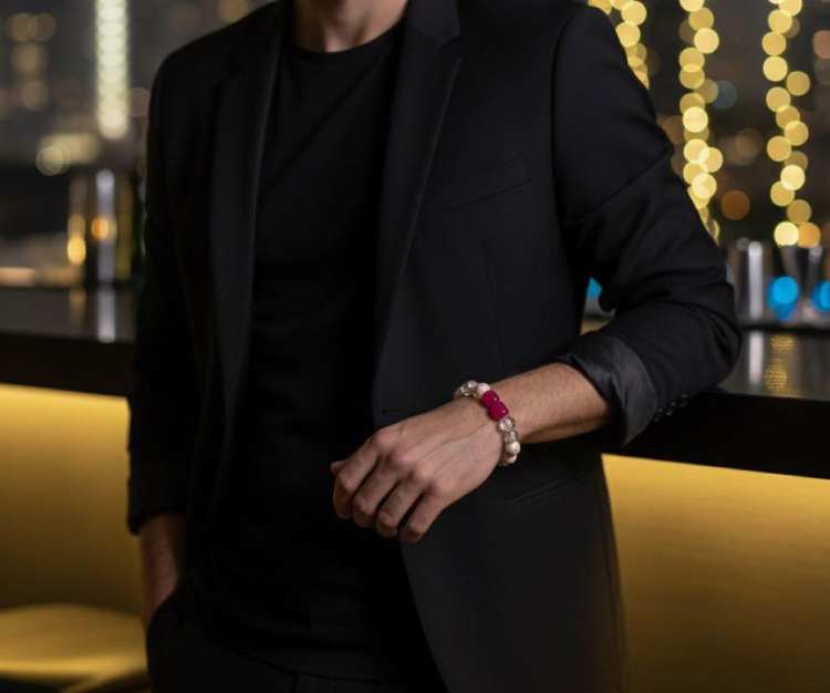 Passionate Healing Fusion "Prem Upchar" Deep Love & Emotional Renewal Bracelet - Gallery Image 2