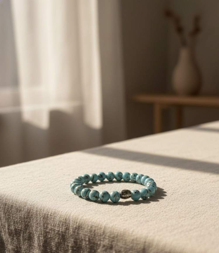 Turquoise "Satya" Truth & Protection Bracelet
