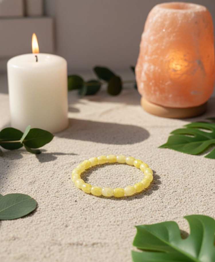Lemon Jade "Ullas" Joy & Lucky Confidence Bracelet