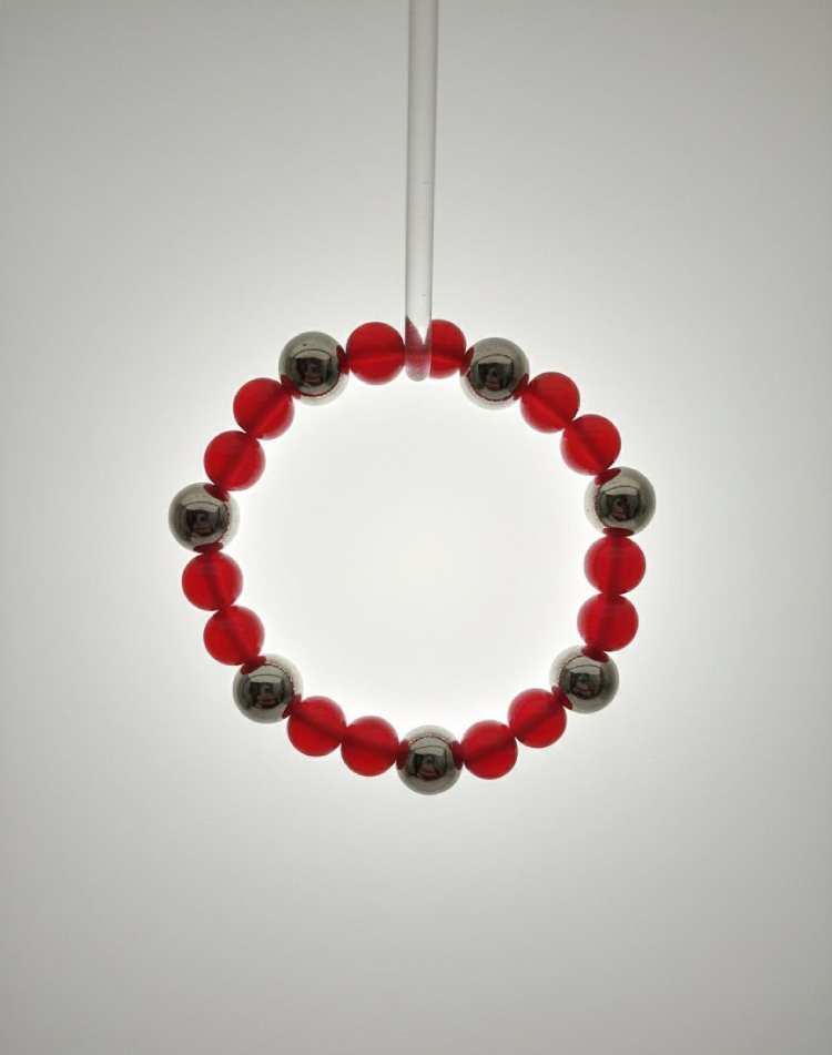 Red Agate & Hematite "Dhruv Shakti" Focused Energy & Grounding Bracelet
